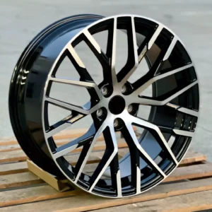 22" RS Black Machined Wheels Fits Audi A4 S4 A5 S5 A6 S6 A7 S7 A8 S8 Q3 Q5 Q7 Q8