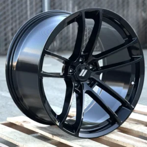 20" 20x11 SRT Gloss Black Wheels Fits Dodge Challenger Charger (Widebody Only)