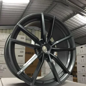 18" VW Golf R Pretoria Style Alloy Wheels Gloss Gun Metal Golf MK5 MK6 MK7 MK7.5